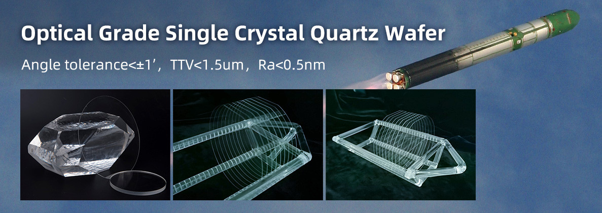 Singolo Crystal Quartz Wafer