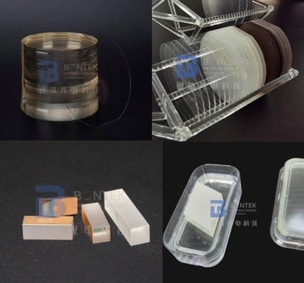Y64 ha tagliato il polacco laterale del wafer di cristalli LiNbO3 quello a 4 pollici