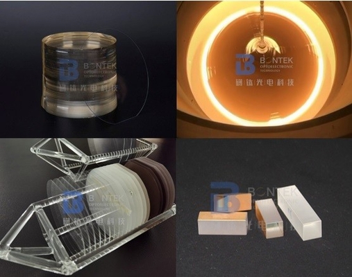 100um LiTaO3 il wafer ultra sottile spesso Z ha tagliato per le applicazioni di Pyroelectric