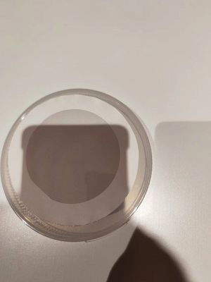 Wafer piezoelettrico al niobato di litio LiNbO3 al 5% molare di MgO, progettato per dispositivi acusto-ottici e filtri SAW