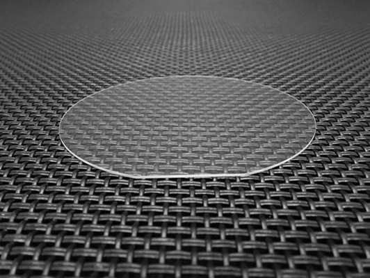 Sapphire Al2O3 Cristallo Substrato Ultrafinino doppio lato lucidato per lenti ottiche