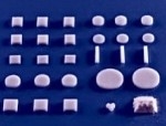 Chip di LiF Mg Cu, P Dosimetro luminescente per dosimetri personali e medici