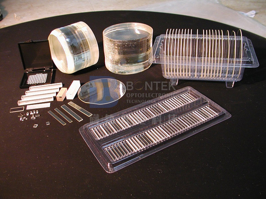 100um LiTaO3 il wafer ultra sottile spesso Z ha tagliato per le applicazioni di Pyroelectric