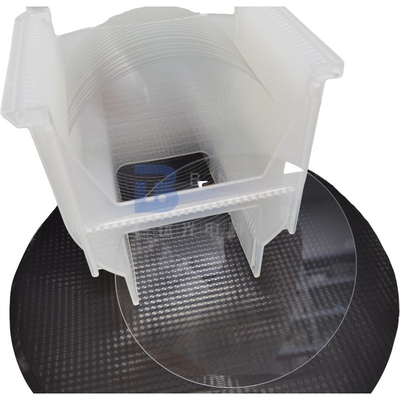 Il singolo lato tagliato di Crystal Quartz Piezoelectric Wafer Double ha lucidato