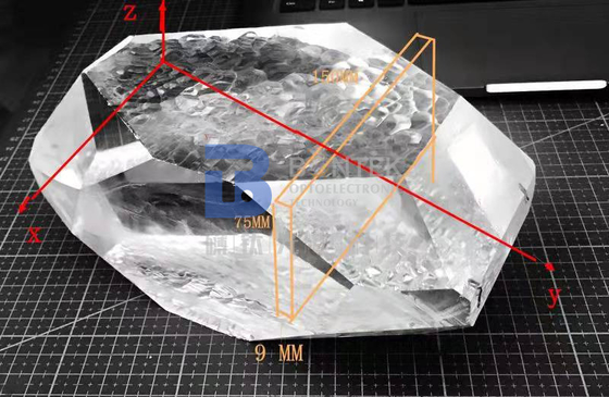 I tagli su misura scelgono Crystal Quartz Wafer