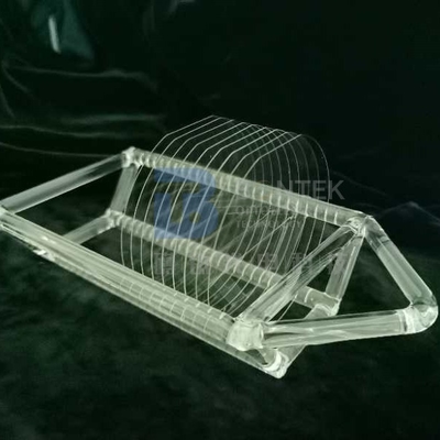 Taglio polacco del wafer 128Y del niobato di litio del lato doppio 0.5mm a 4 pollici