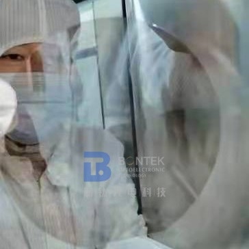 Wafer piezoelettrico a 3 pollici a 2 pollici con gli angoli e lo spessore tagliati progettati
