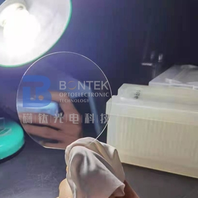 I diametri 6" 8" wafer del niobato di litio HANNO VISTO il grado ottico 350um 500um
