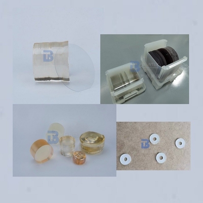 Taglio piezoelettrico di Ring Lithium Niobate Wafer Orientation 36Y