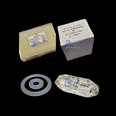 Il Plano Alpha Quartz Crystal Blanks Handed per gli oscillatori di controllo di tempo