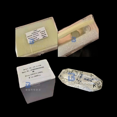 A singolo Crystal Quartz Blank tagliato 70MHz per controllo di frequenza