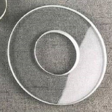 Y / Ring Shape Synthetic Quartz Crystal X tagliato per pressione che percepisce il taglio di spessore