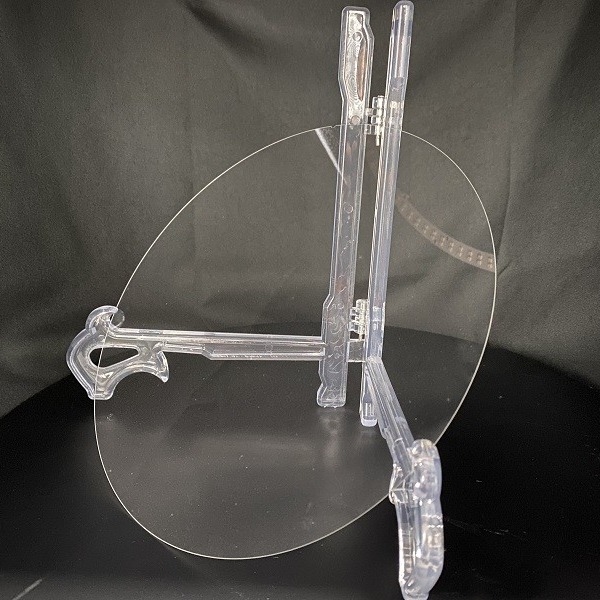 Sottostrati di vetro di silice fuso piatto 16±2 mm Wafer con rapporto di ispezione 5 arc sec