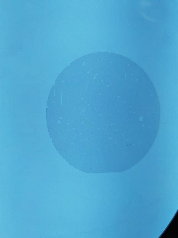 LTV 5mmx5mm 2μm Wafer di silice fuso TTV 20μm per l'industria dei semiconduttori