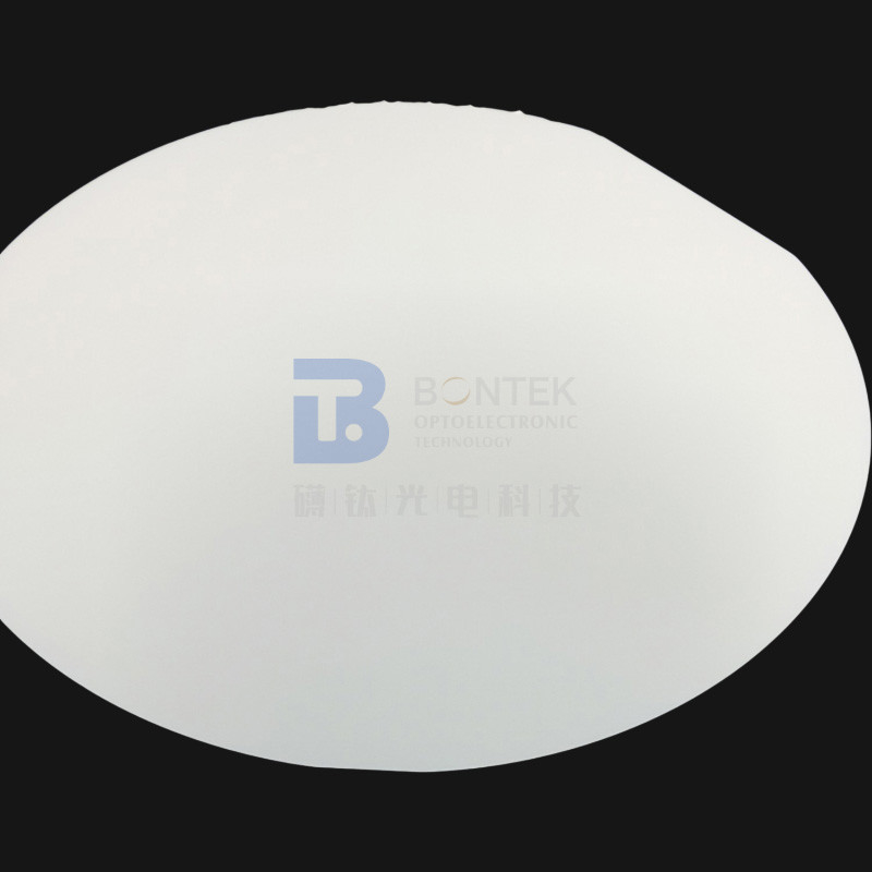 wafer LiTaO3 di 0.5mm di 4" per il filtro a banda larga ad alta frequenza ed il trasduttore piezoelettrico