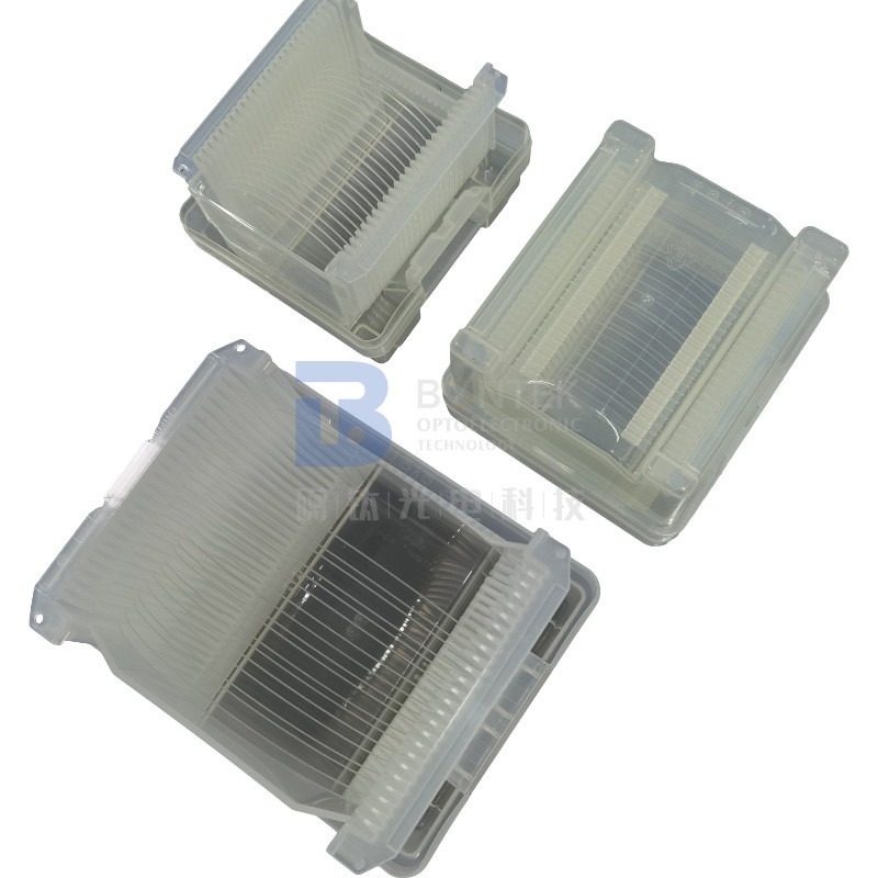 4" doppio wafer lucidato laterale singolo Crystal Quartz tagliato per i risuonatori