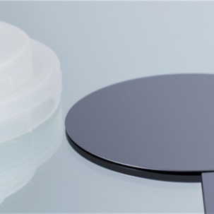 I wafer nero giallo 3" 4" 6" del Tantalate del litio Fe2O3 hanno verniciato per uso di Photorefractive