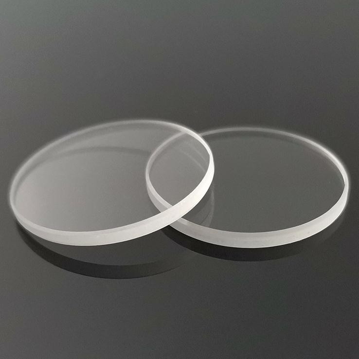 Sapphire Al 2O3 Crystal Substrate 2" 3" 4" doppio lato lucidato per uso ottico