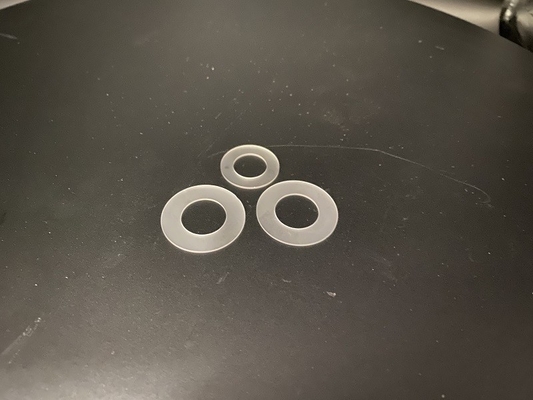 Anello di quarzo a cristallo singolo lucido a doppio lato per sensori di pressione