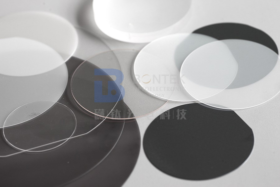 Singolo wafer piezo-elettrico tagliato senza semi a 3 pollici di controllo di frequenza di Crystal Quartz Wafer