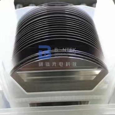 Propagazione delle onde acustica di superficie sull'a 6 pollici a 4 pollici del wafer piezoelettrico