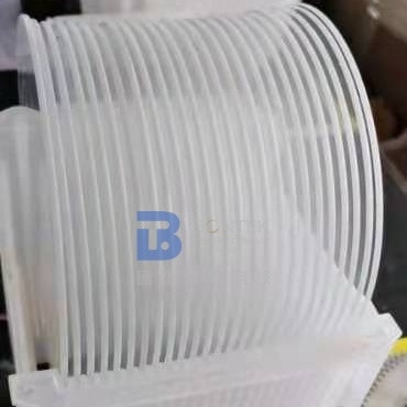 Wafer a 4 pollici nero del Tantalate del litio di 0.35mm polarizzato per le applicazioni della SEGA/BAW